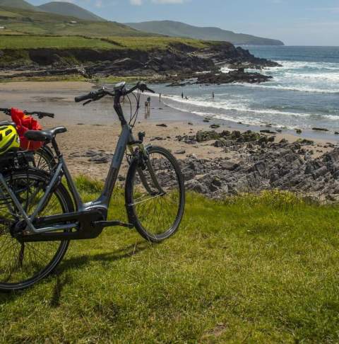 VISIT Failte Ireland Content pool Cycling things to do activities St Finan's Bay, The Glen, Skellig Ring, Co Kerry hero